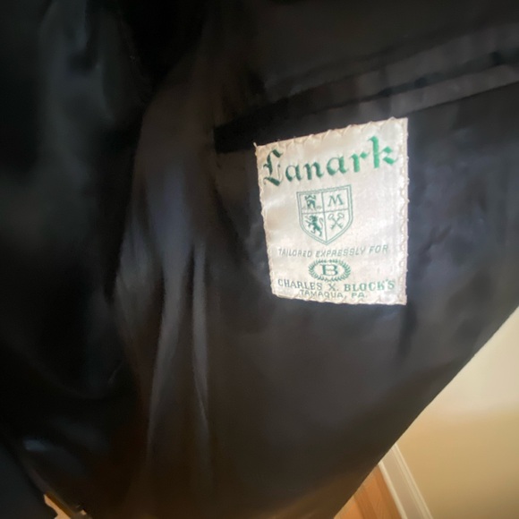 Men’s Black Vintage Italian Fabric Top Coat SIZE 44 ! - Picture 13 of 13